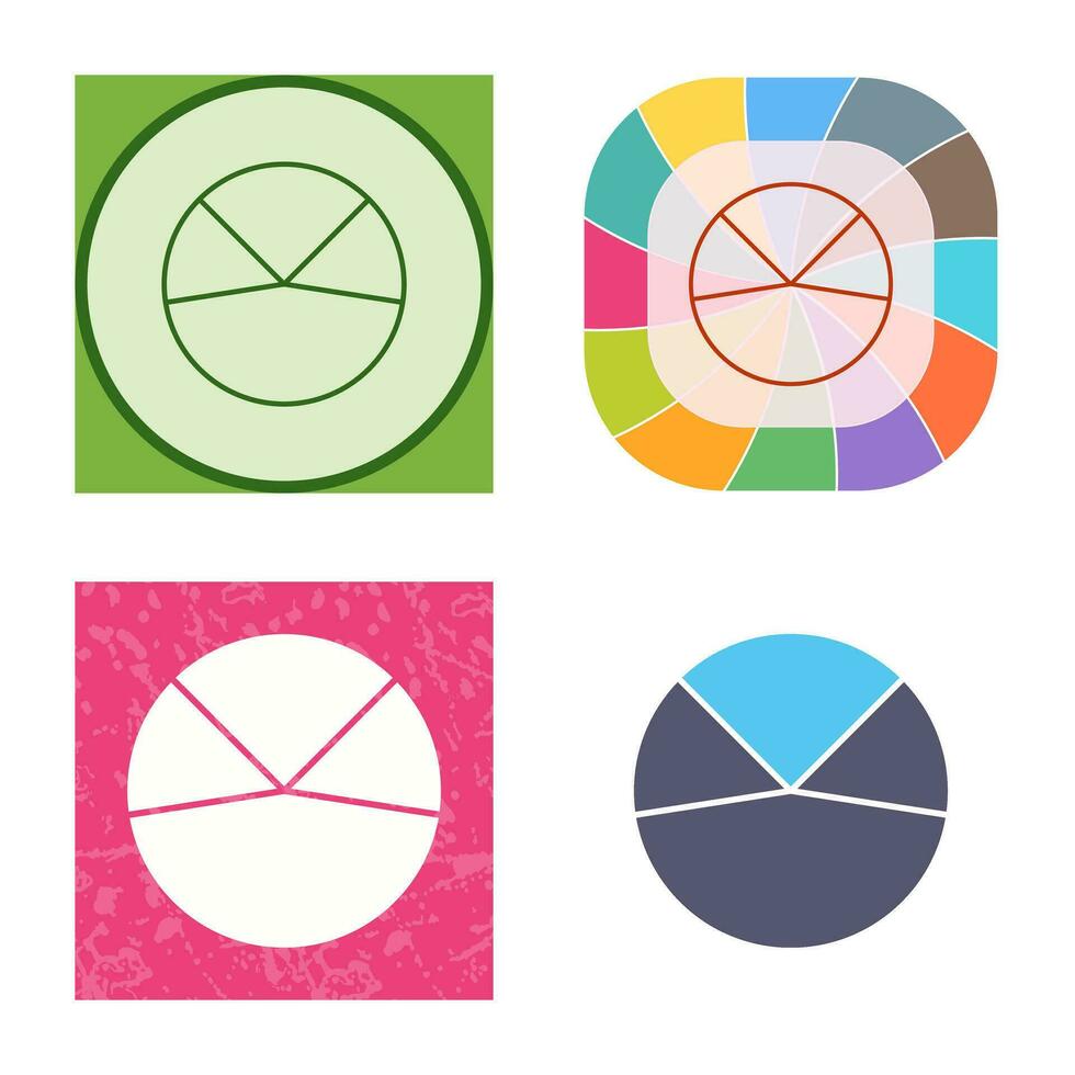 Pie Chart Analysis Vector Icon