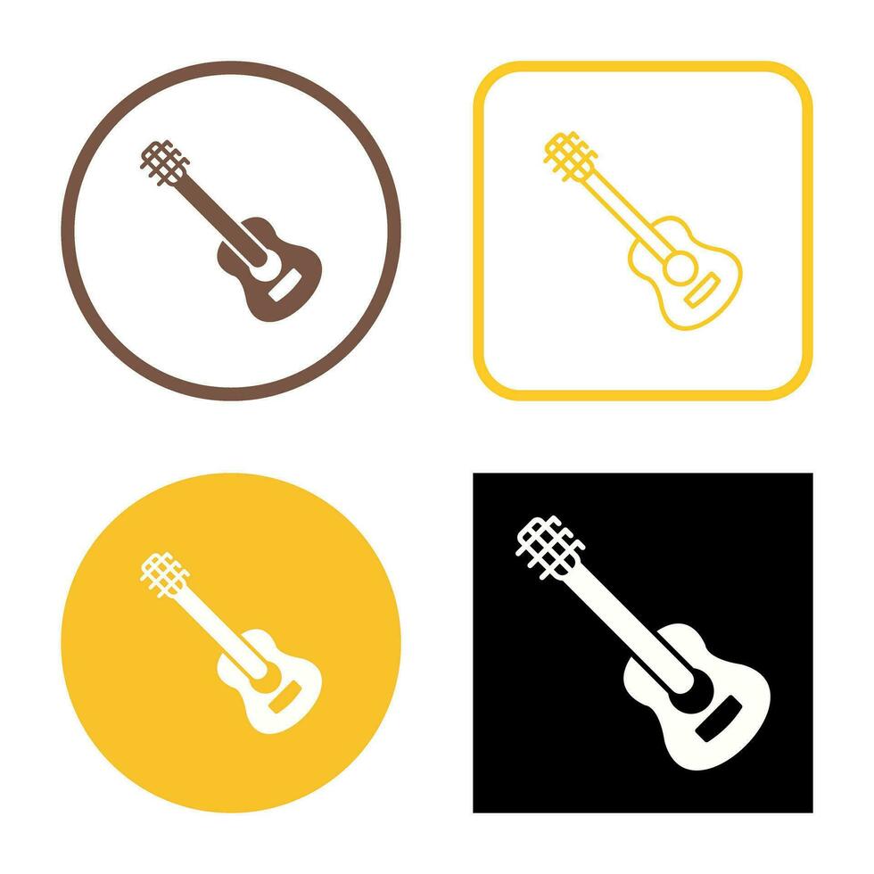 icono de vector de guitarra