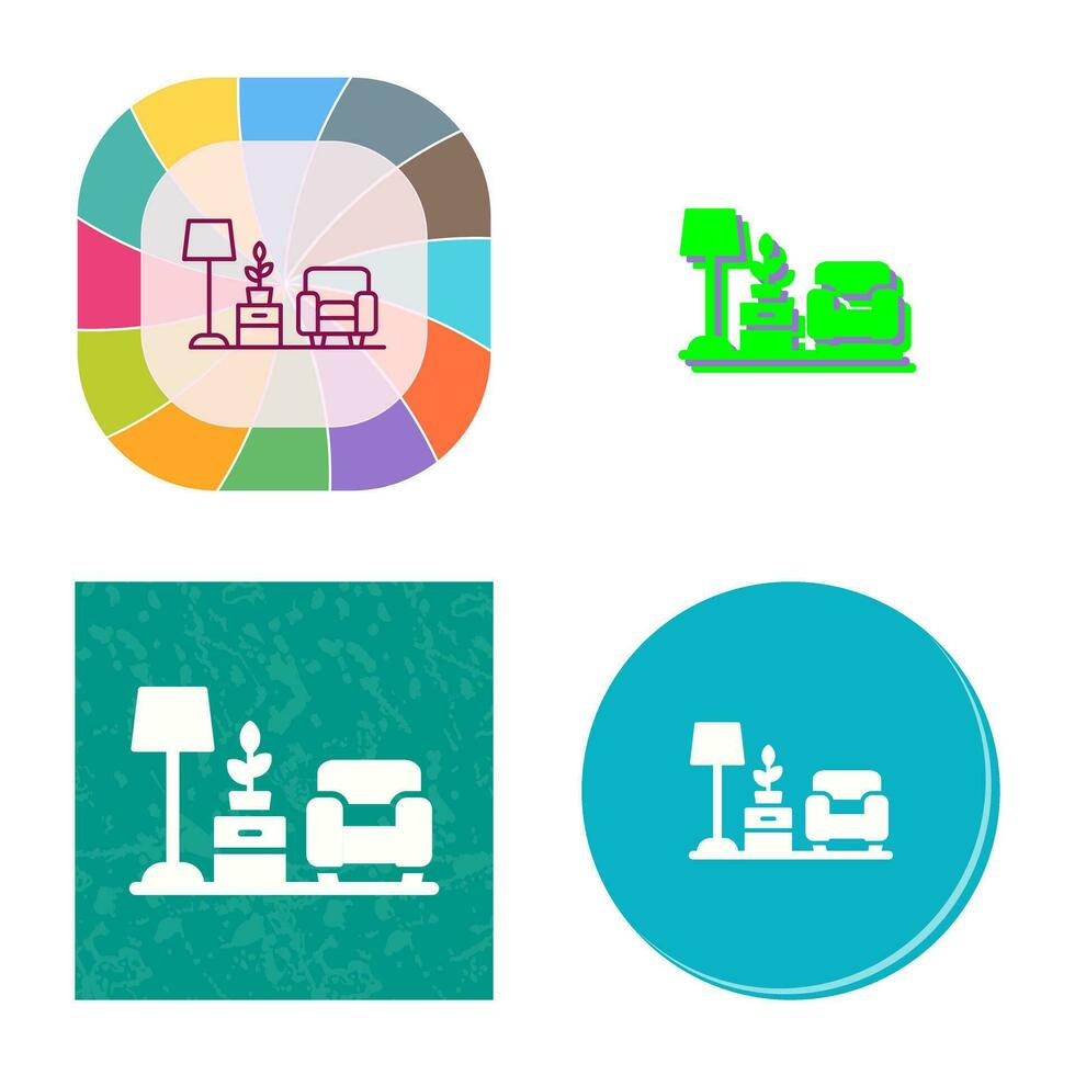 Living Room Vector Icon