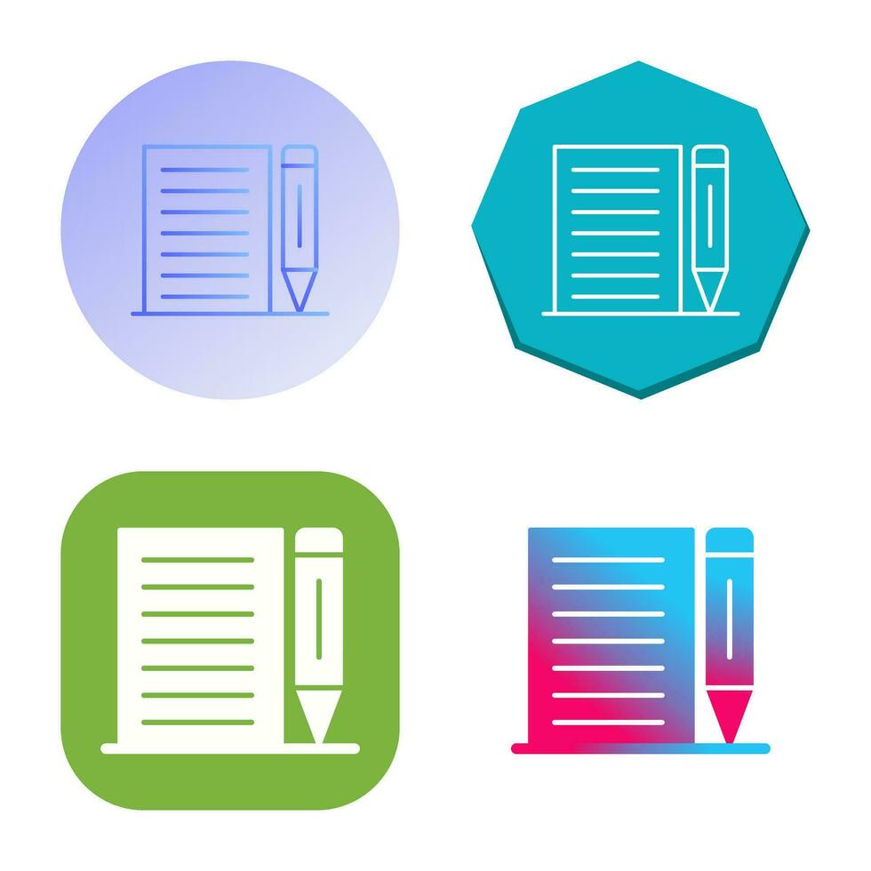 Note Vector Icon