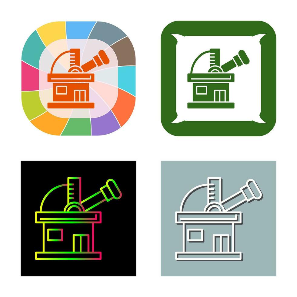 Observatory Vector Icon