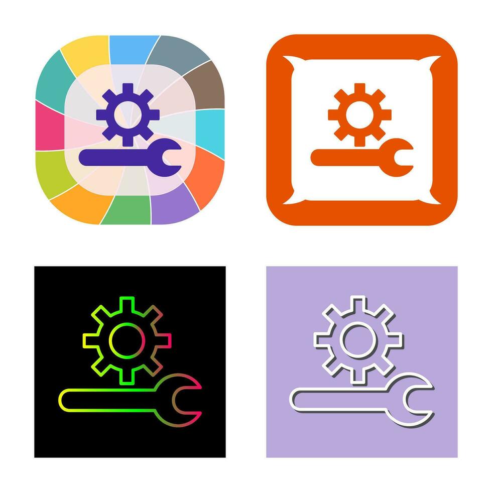 Unique Technical Support Vector Icon