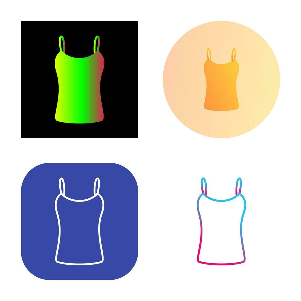 Ladies Vest Vector Icon