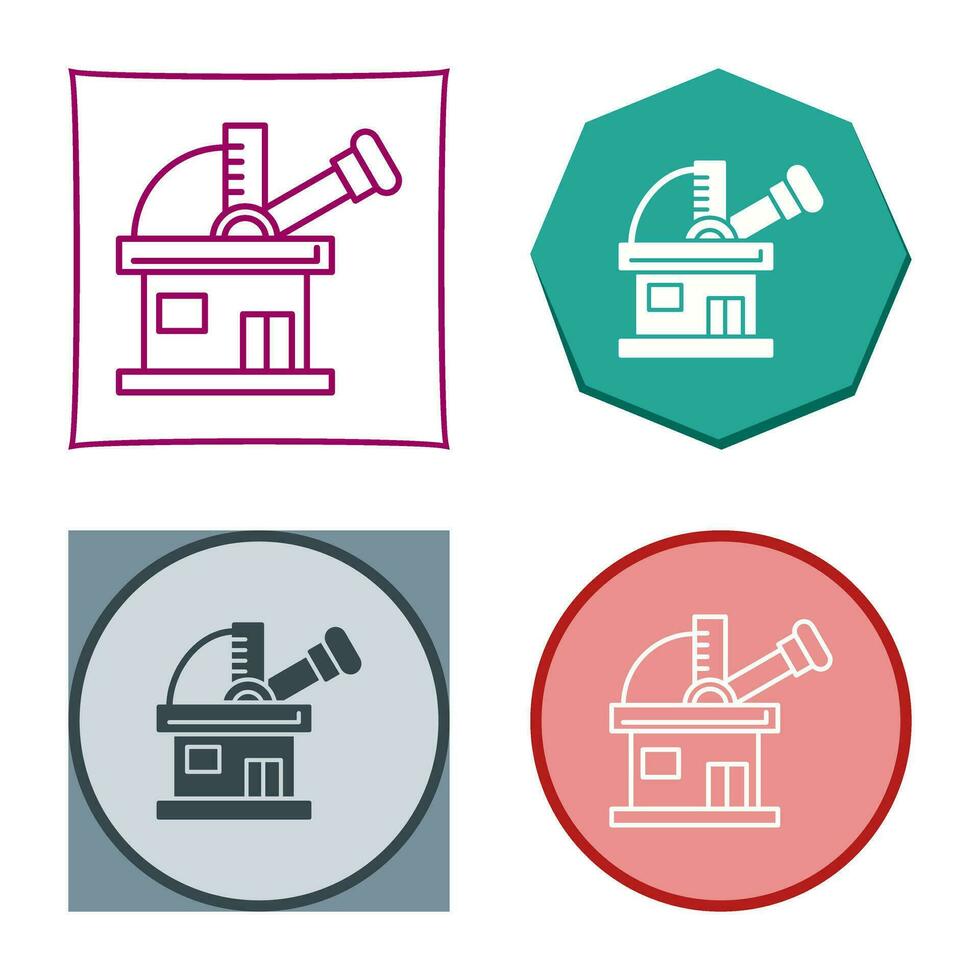 Observatory Vector Icon