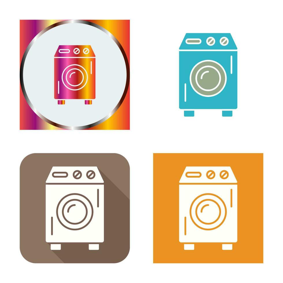 Washing Machine Vector Icon