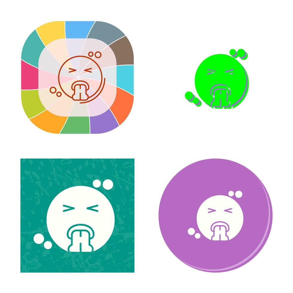 Vomit Vector Icon