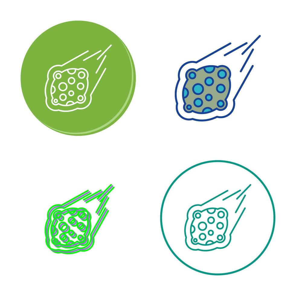 Meteorite Vector Icon