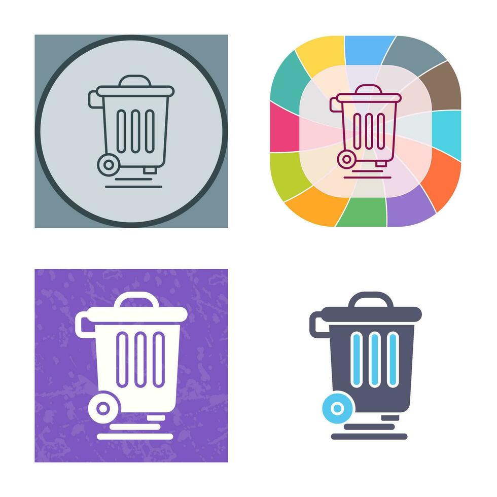 Dustbin Vector Icon