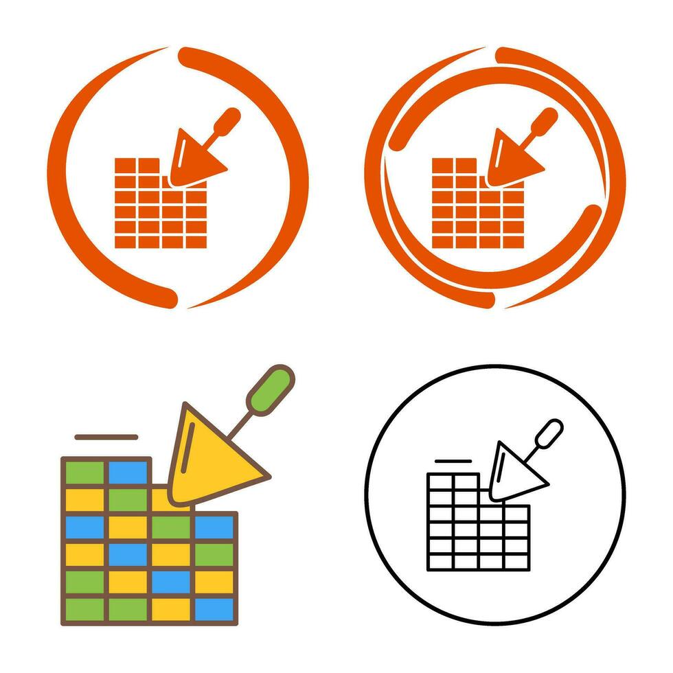 Brickwall Vector Icon