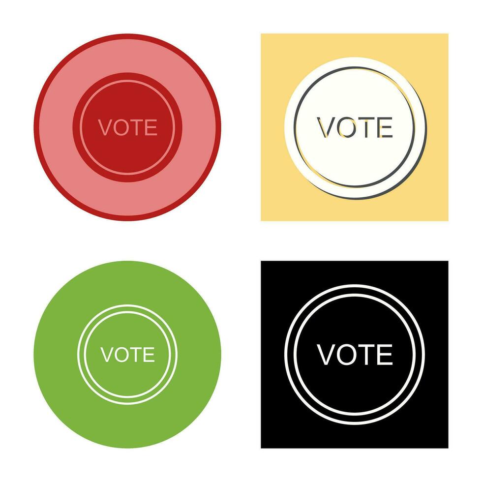 Vote Link Vector Icon