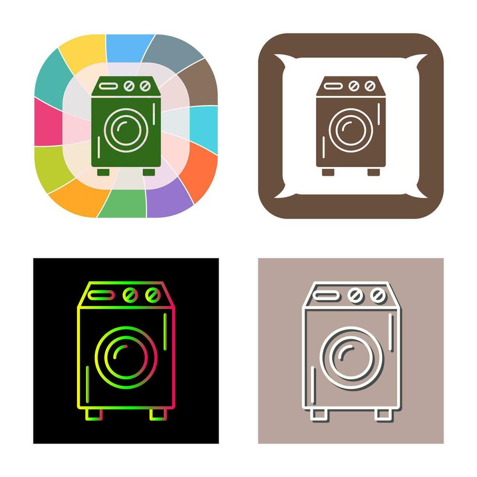 Washing Machine Vector Icon