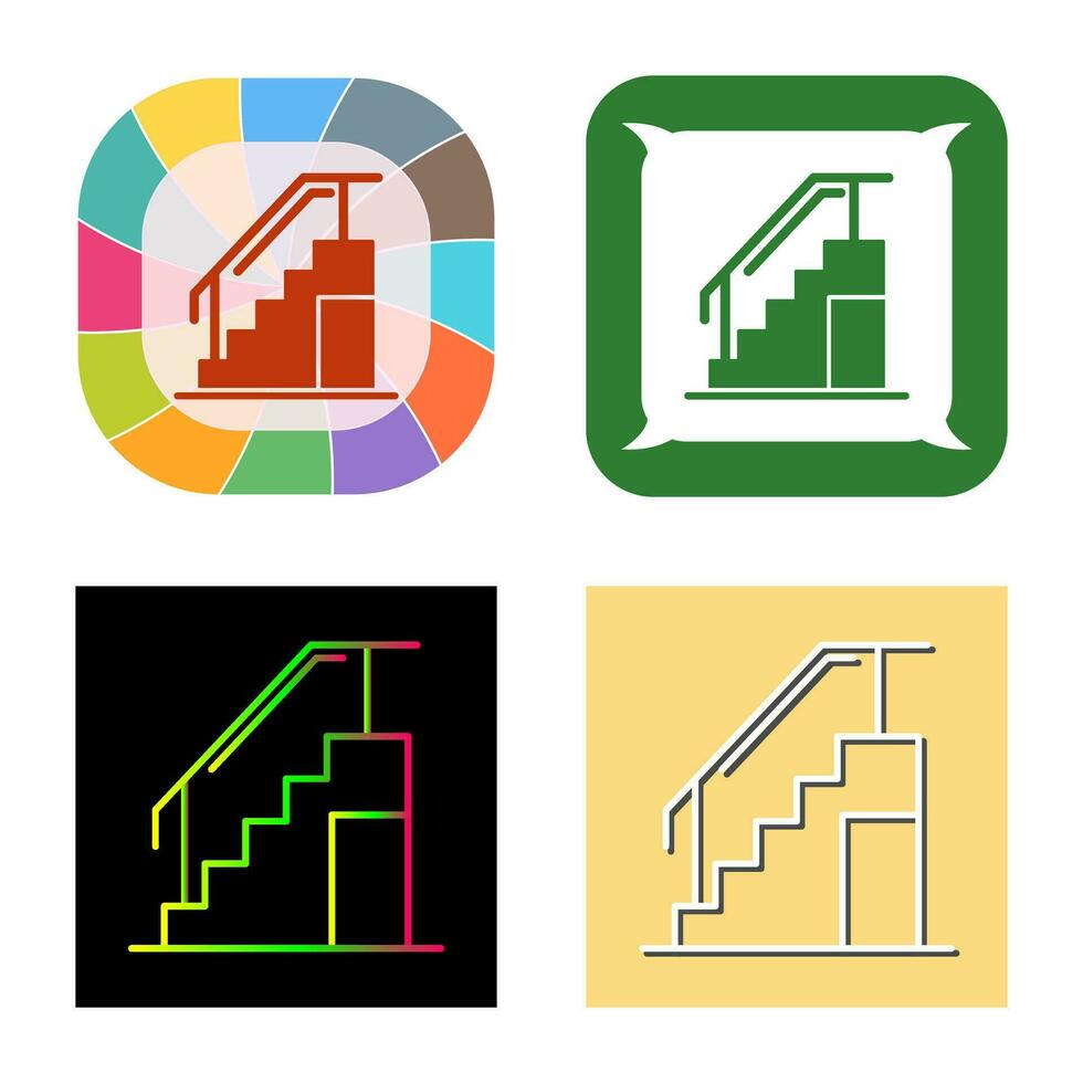 Stairs Vector Icon