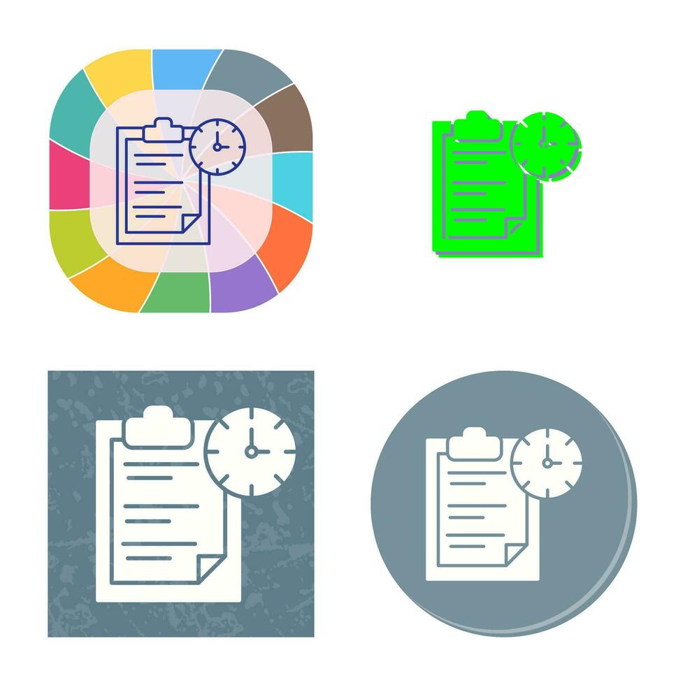 Task Management Vector Icon