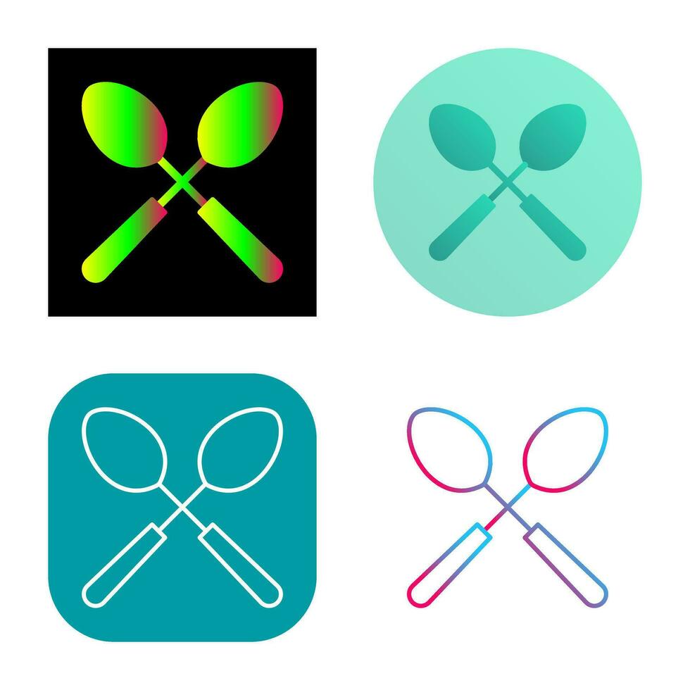 Spoons Vector Icon