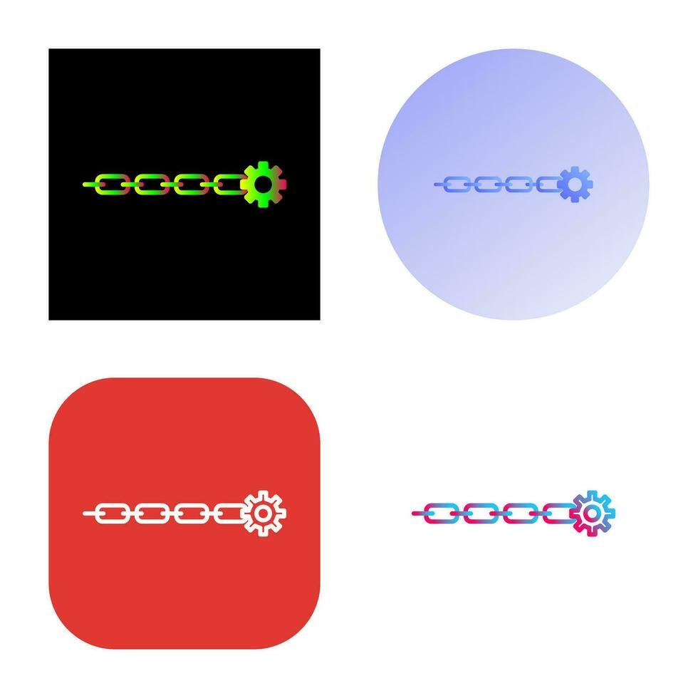 Unique Link Sales Vector Icon