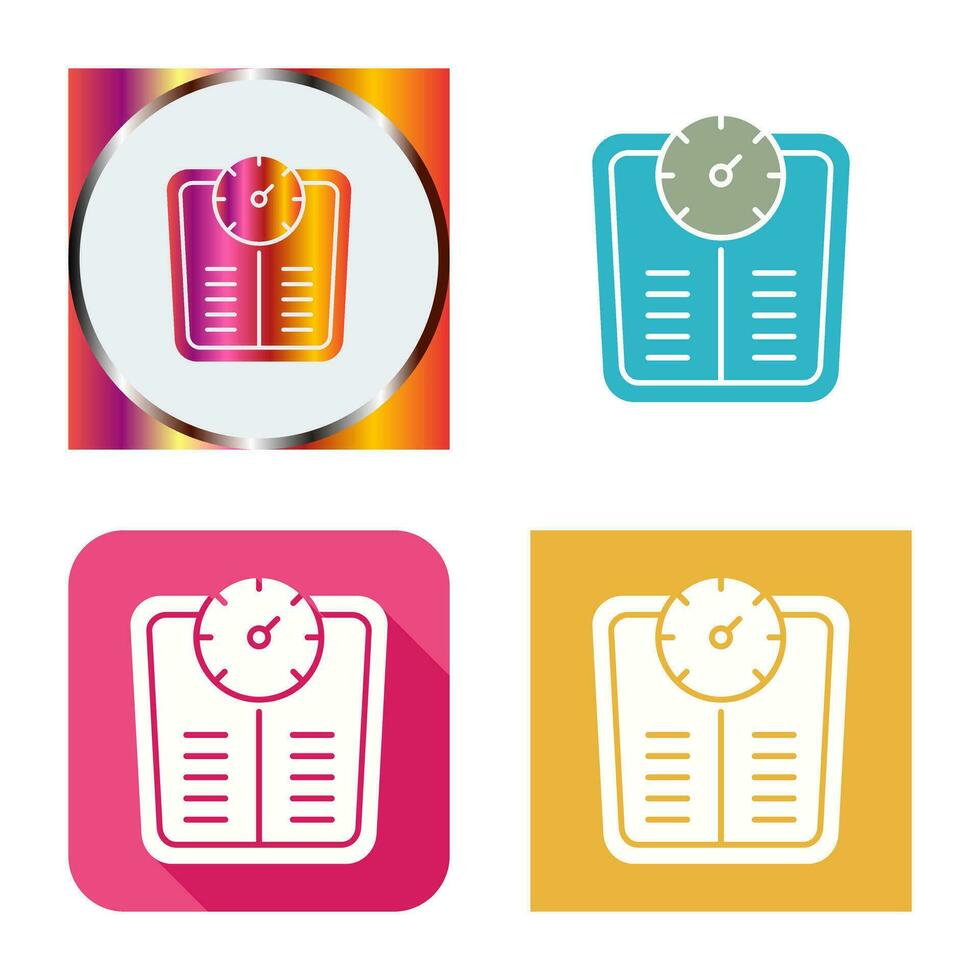 Weight Scale Vector Icon