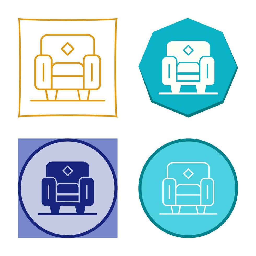 Armchair Vector Icon 34148328 Vector Art at Vecteezy