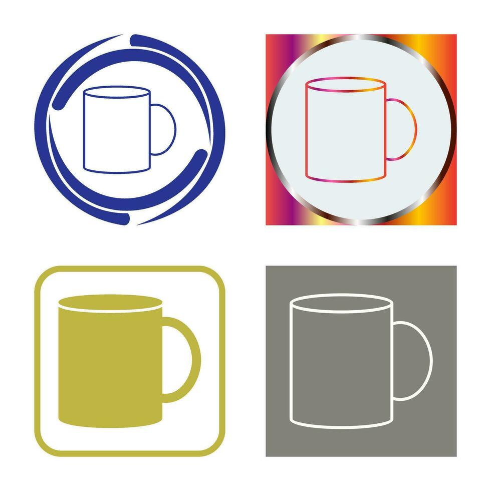 icono de vector de taza de café