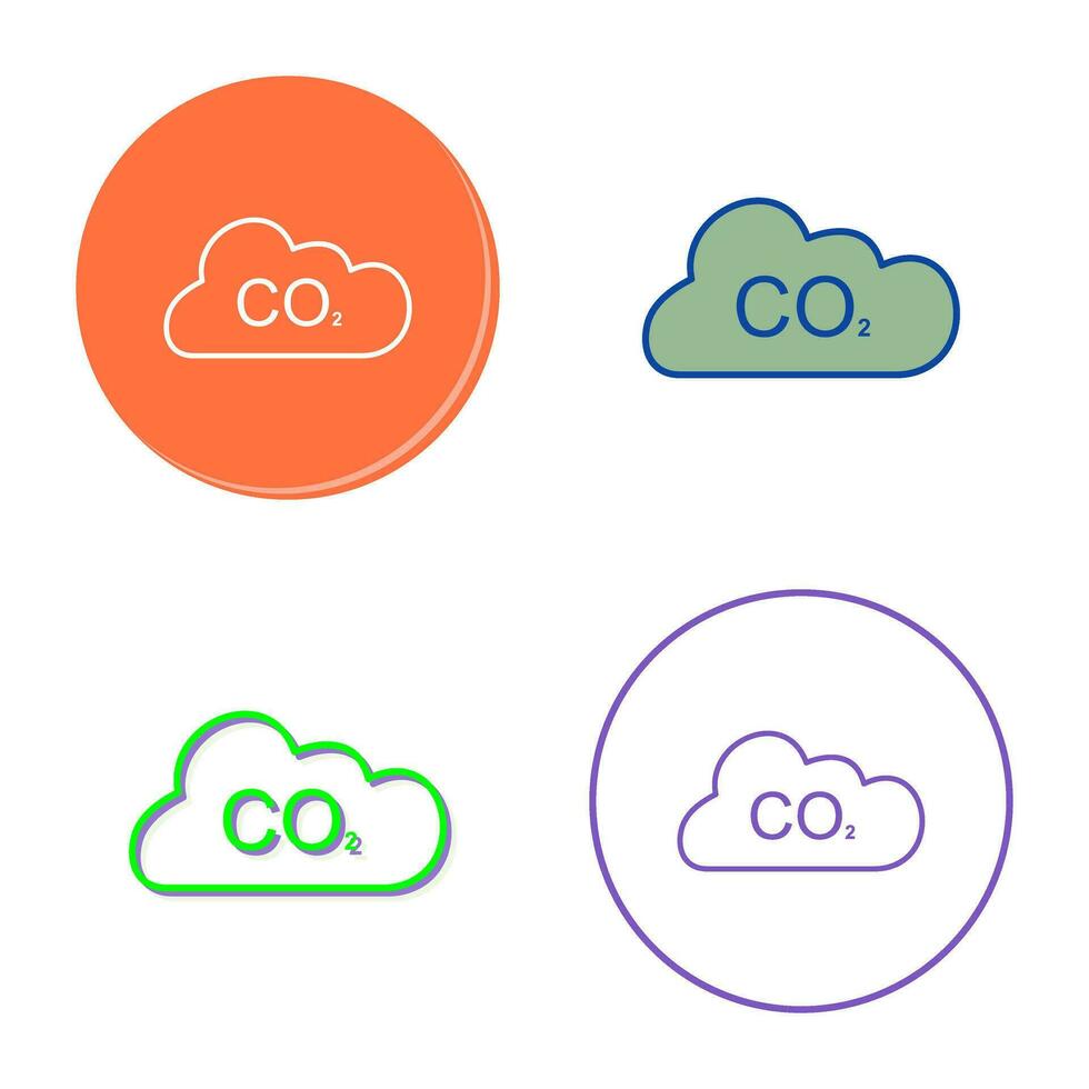 Carbon Dioxide Vector Icon