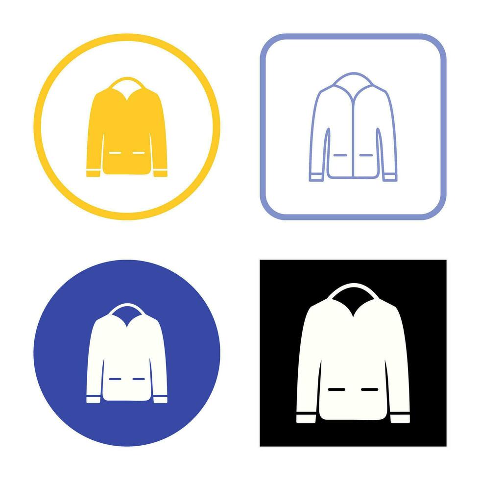 Men's Jacket Vector Icon