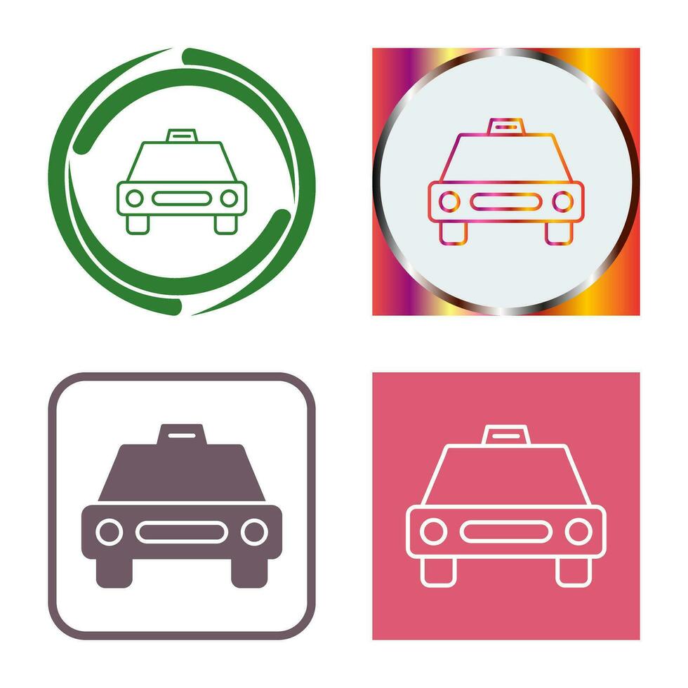 Cab Vector Icon