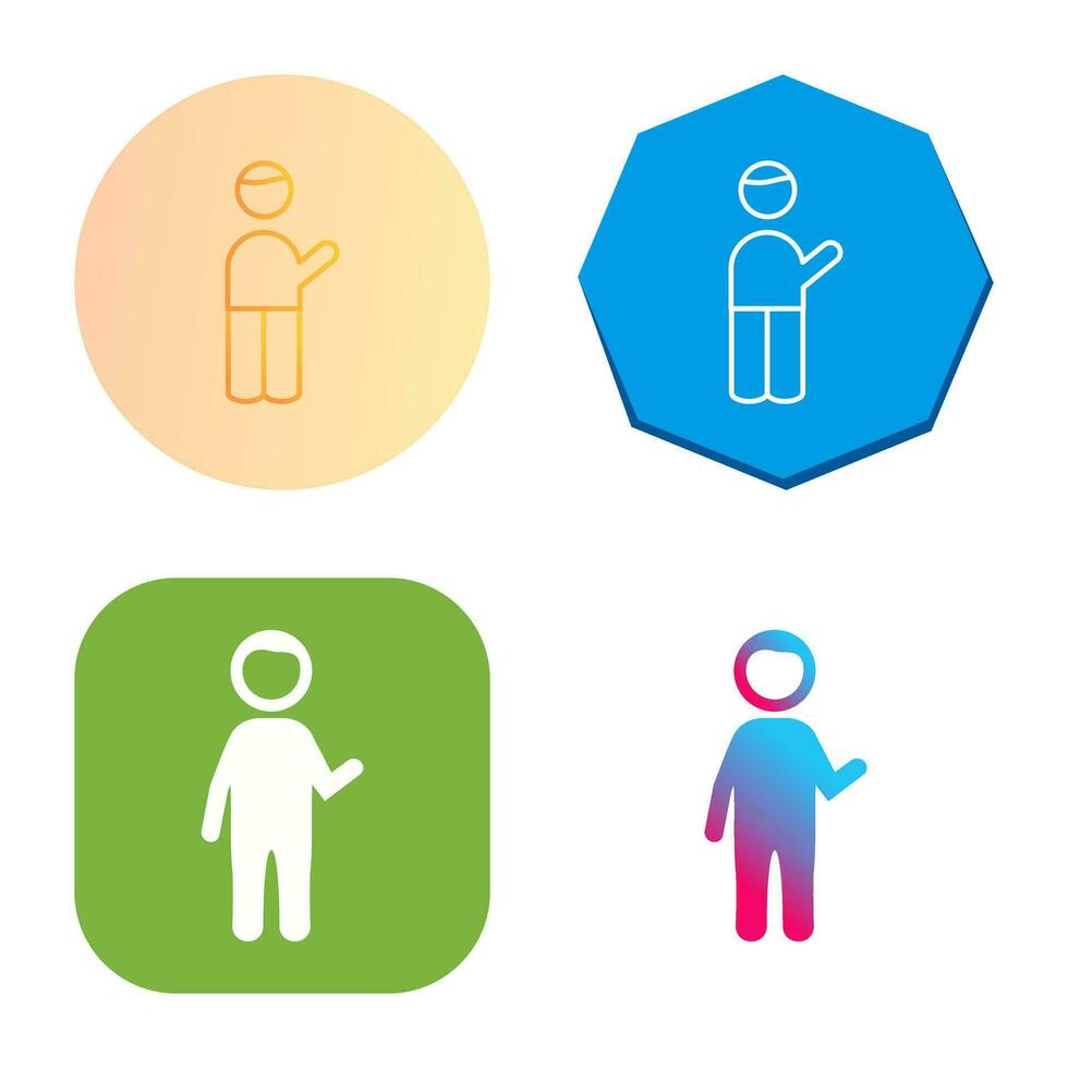 Museum Guide Vector Icon