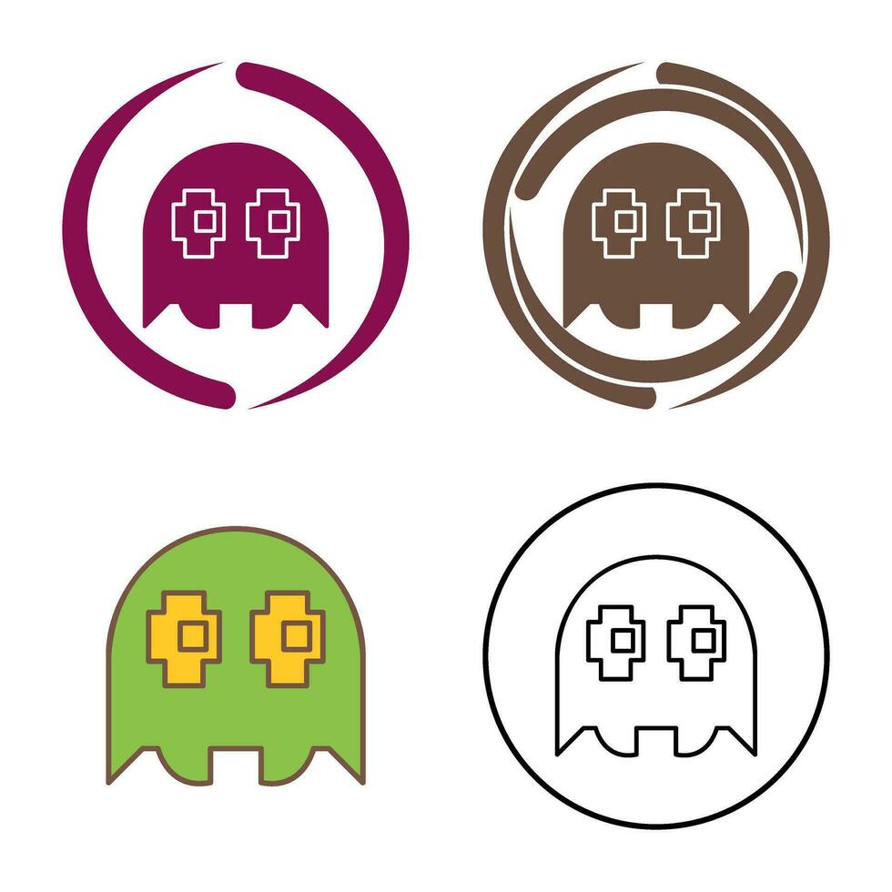 Unique Game Character Vector Icon