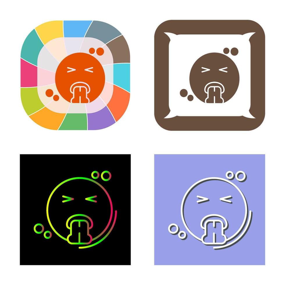 Vomit Vector Icon