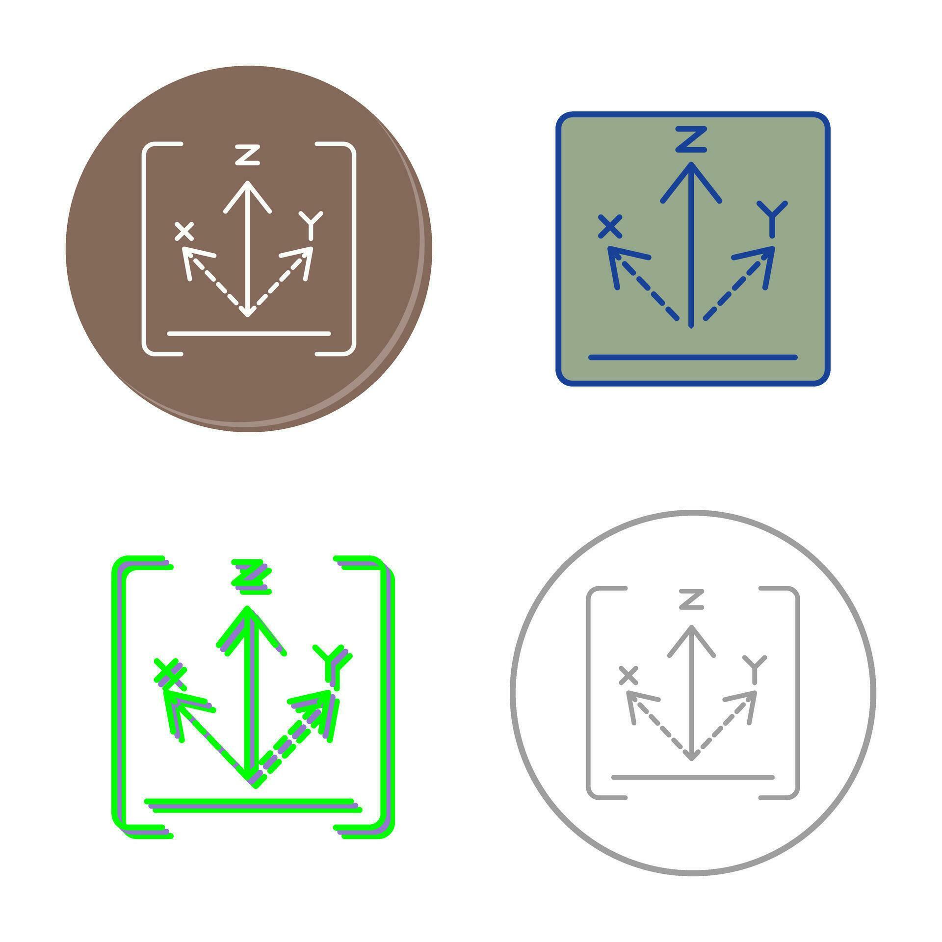 Axis Vector Icon 34149088 Vector Art at Vecteezy