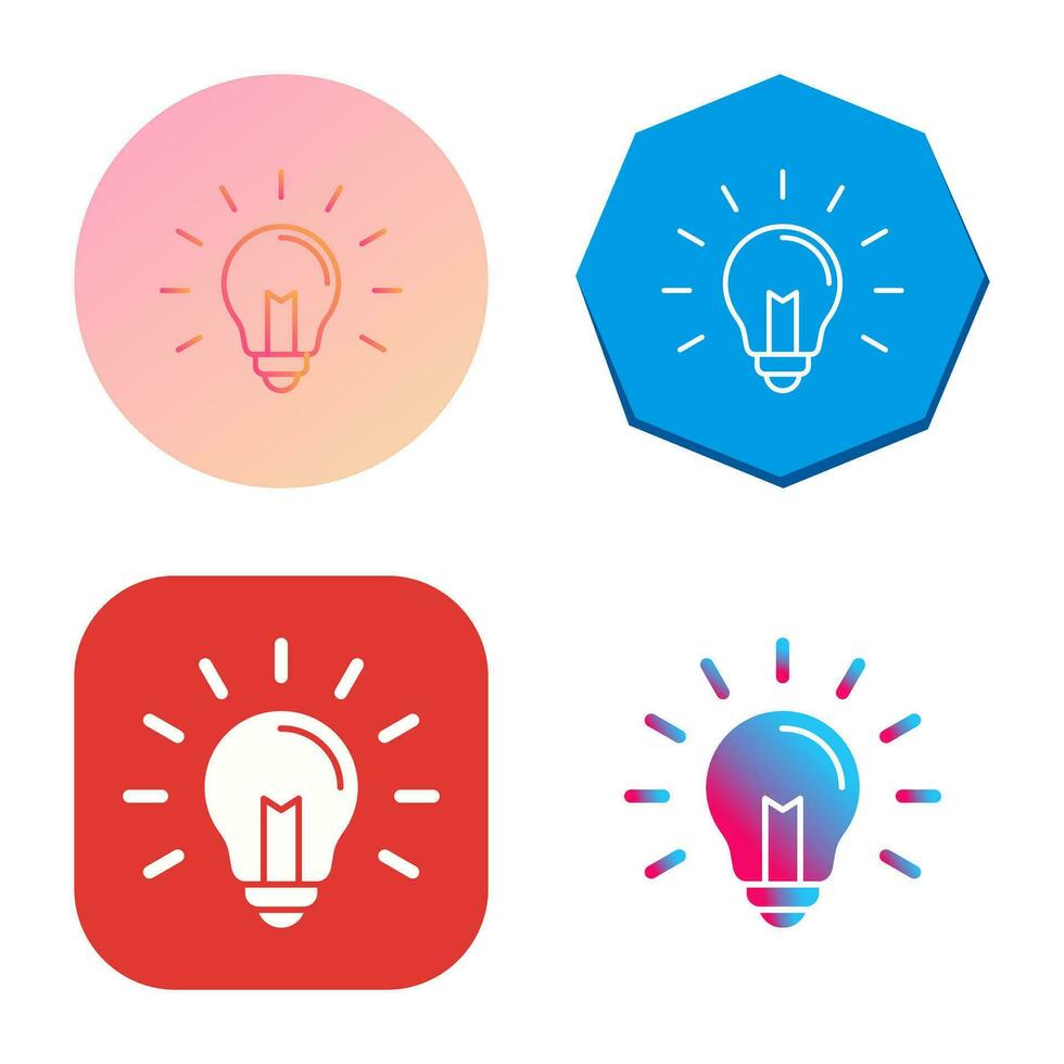 Light Bulb Vector Icon