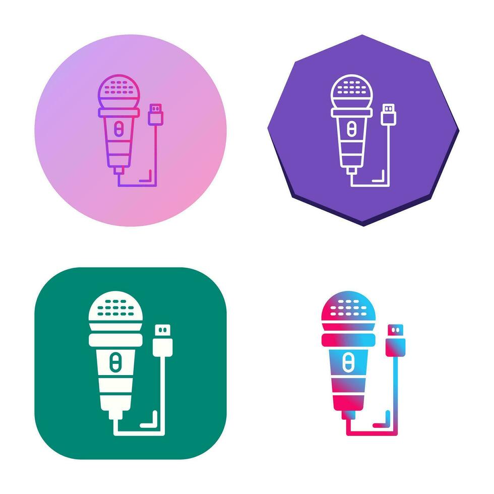 Microphone Vector Icon