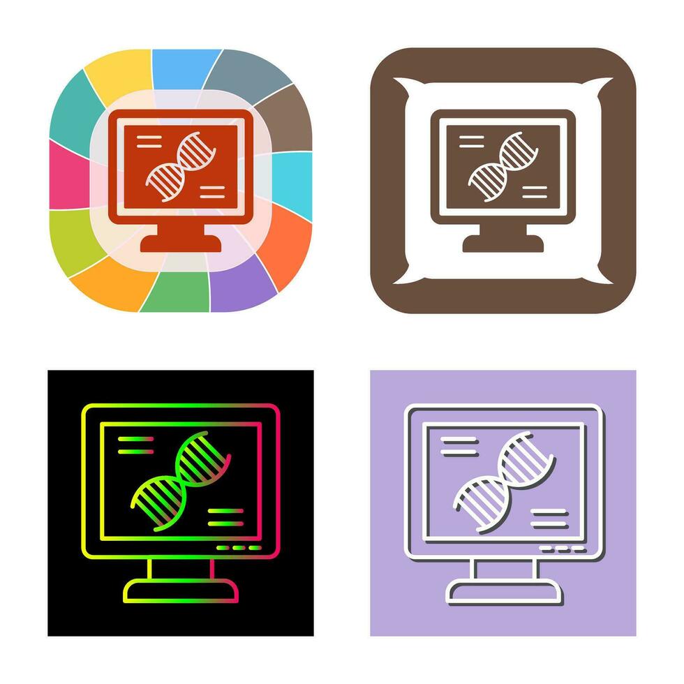 Dna Test Vector Icon