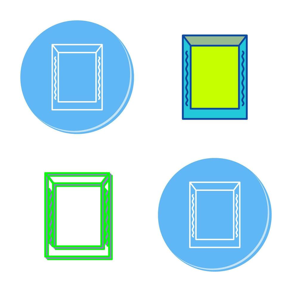 Unique Frame Vector Icon
