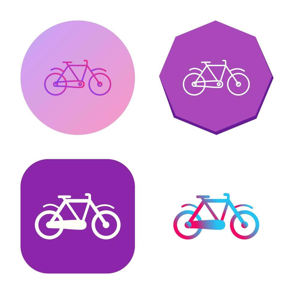 icono de vector de bicicleta