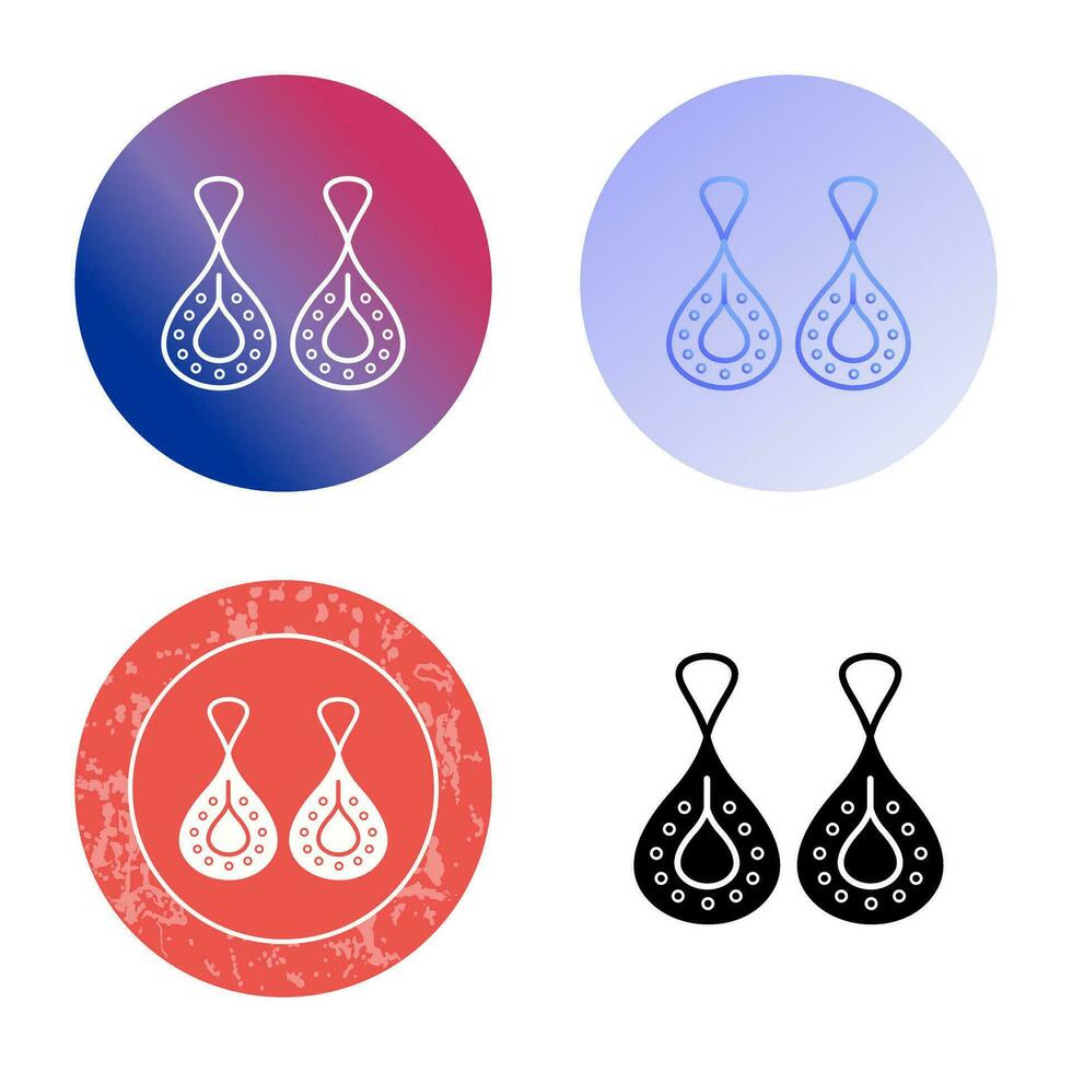 Earring Vector Icon