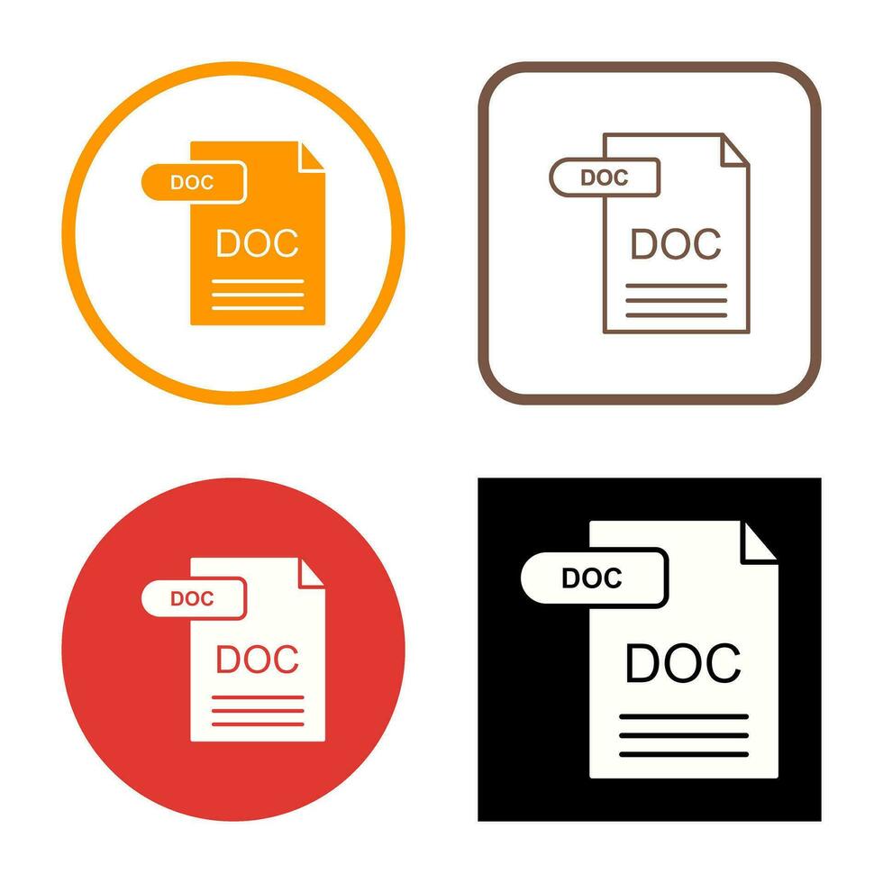 icono de vector de documento