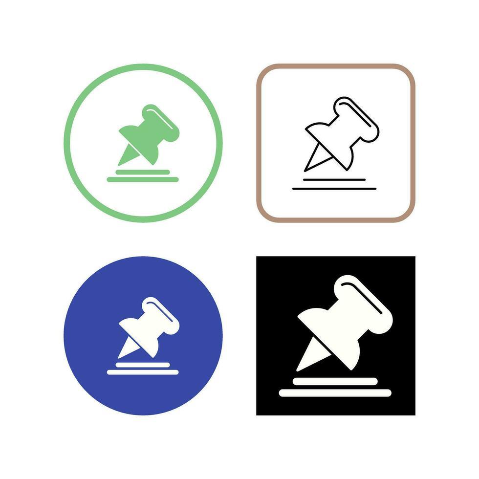 Pin Vector Icon