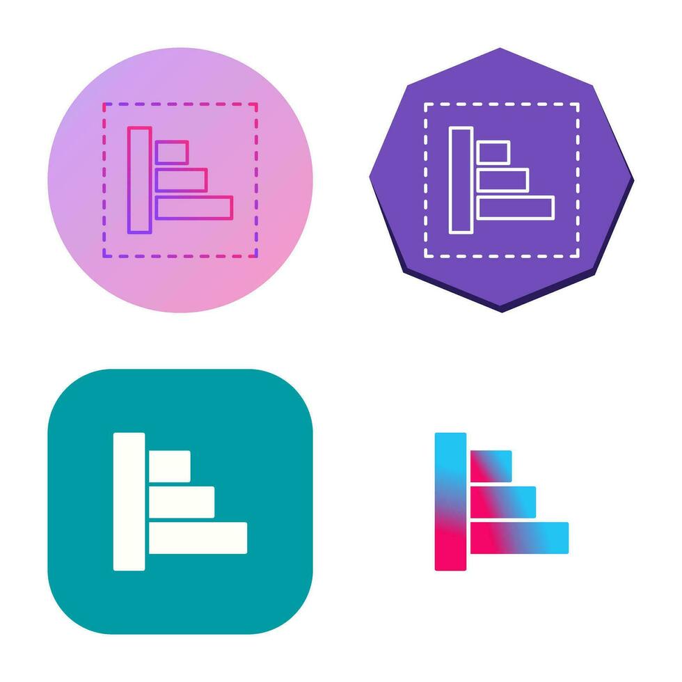 Object Alignment Vector Icon