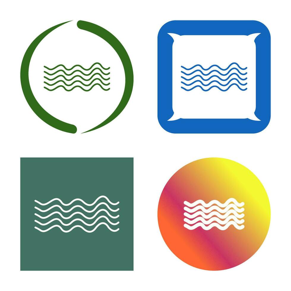 Magnetic Waves Vector Icon