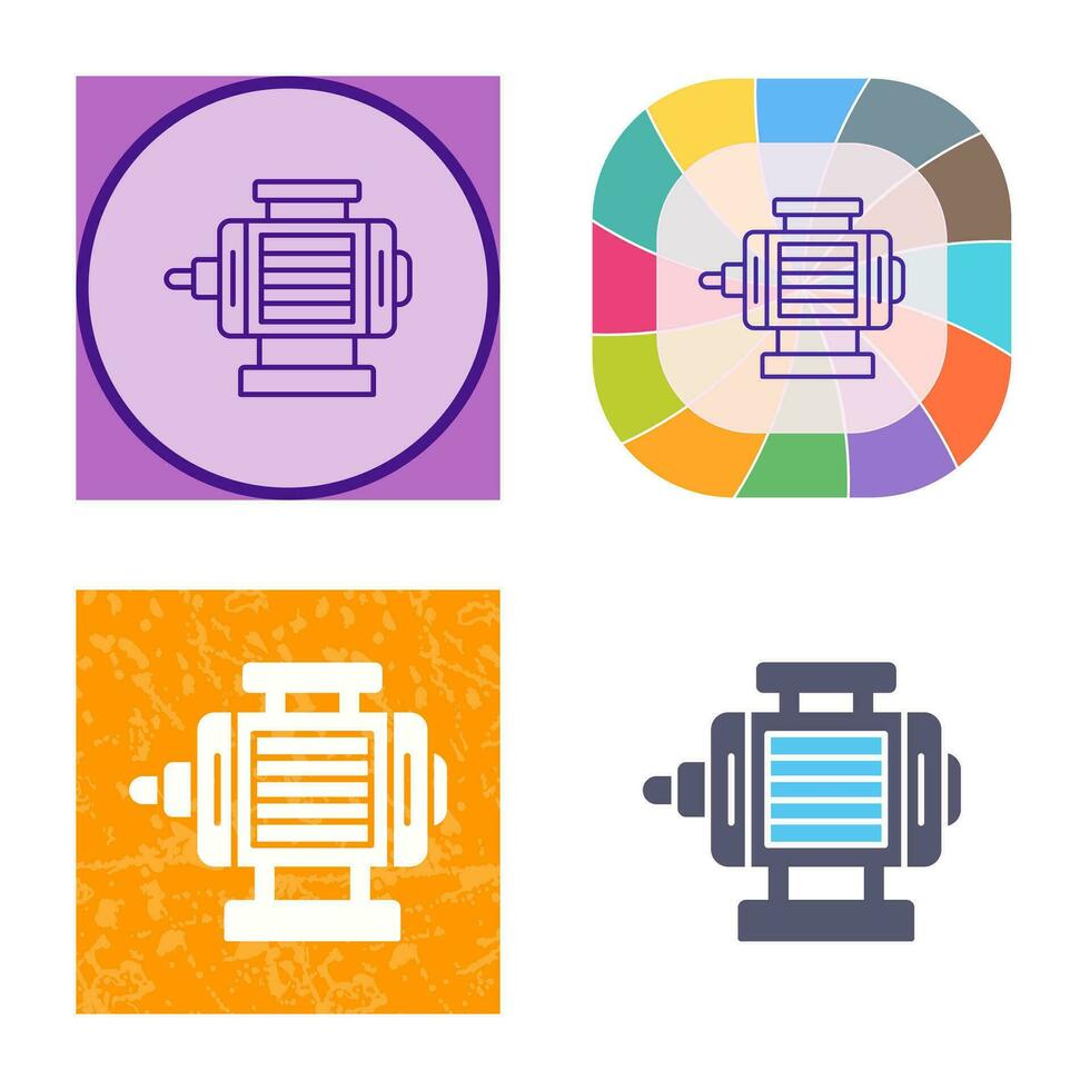 ELectric Motor Vector Icon