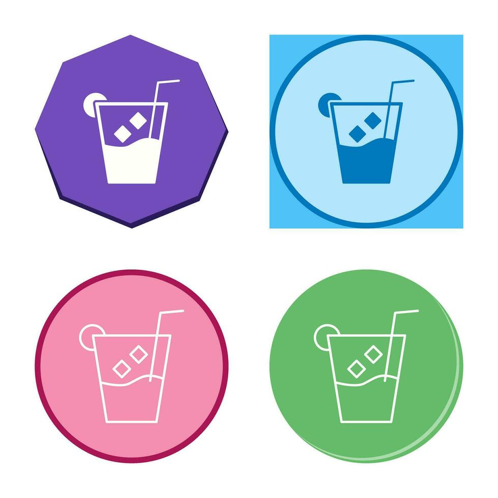 Unique Whiskey Sour Vector Icon