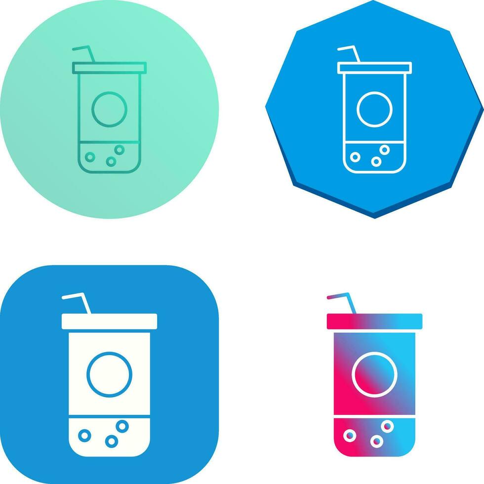 Chocolate Shake Vector Icon