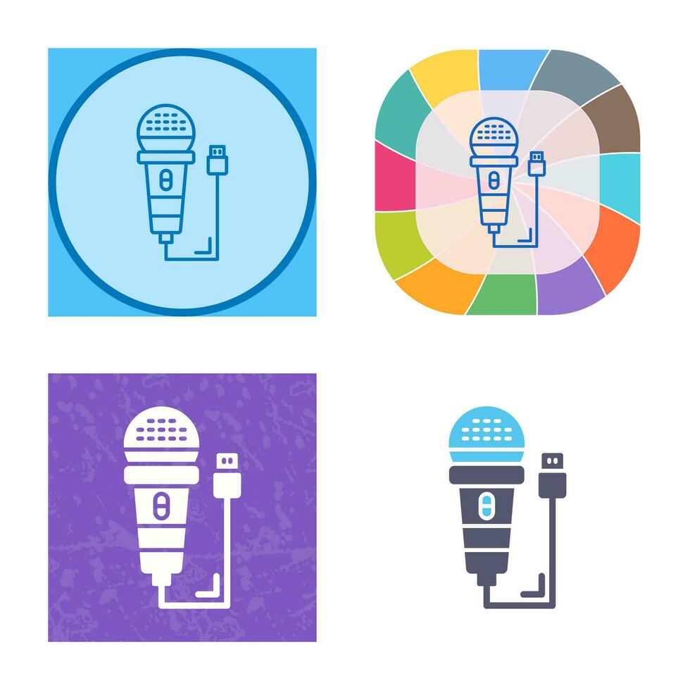 Microphone Vector Icon