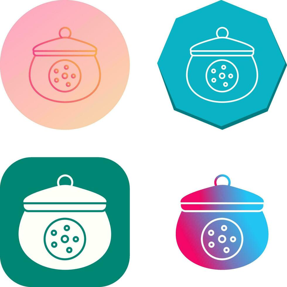 Cookie Jar Vector Icon