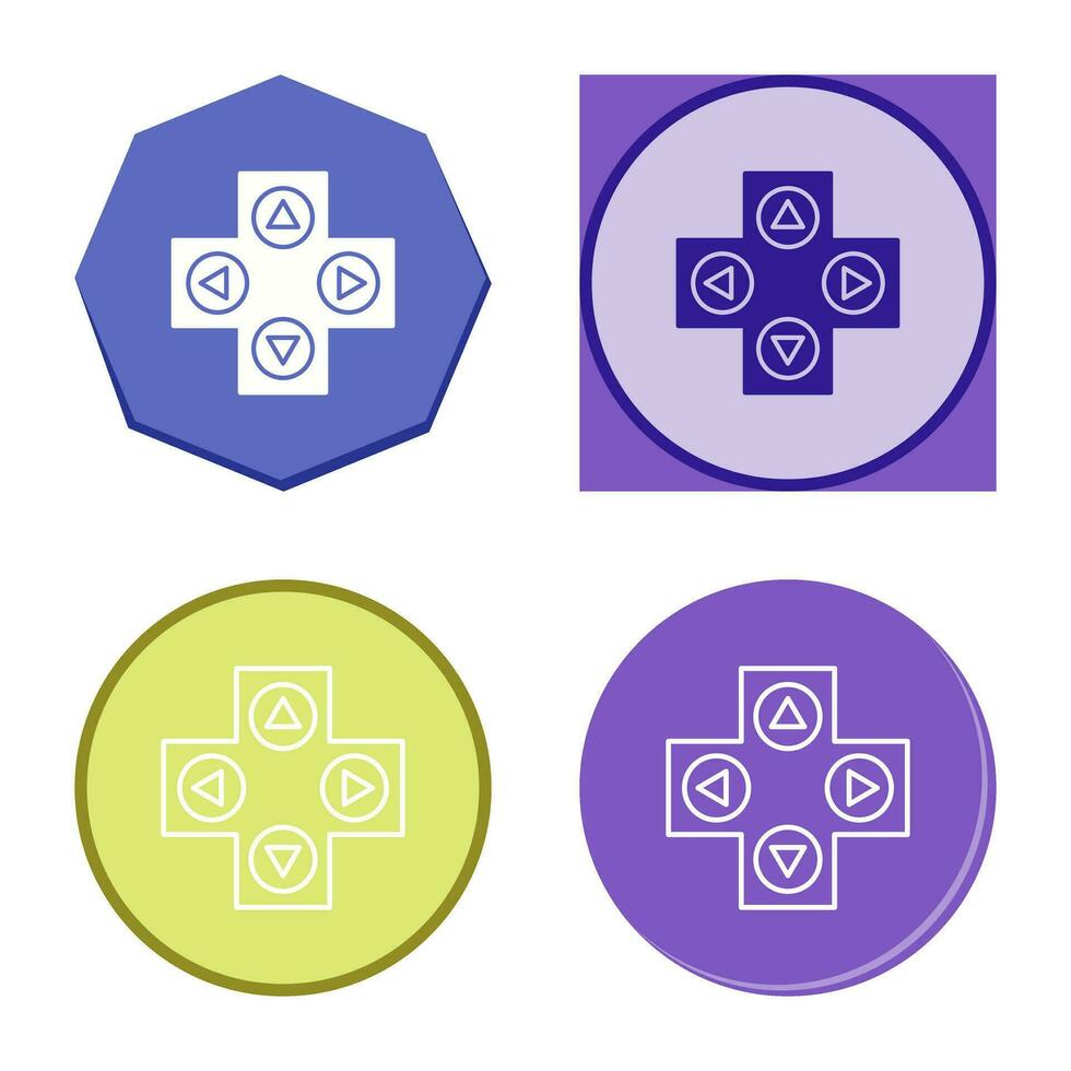 Unique Gaming Control Vector Icon