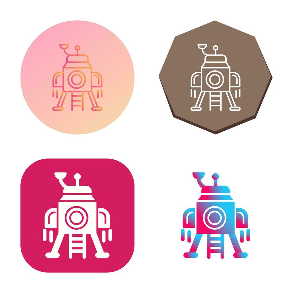 Lander Vector Icon