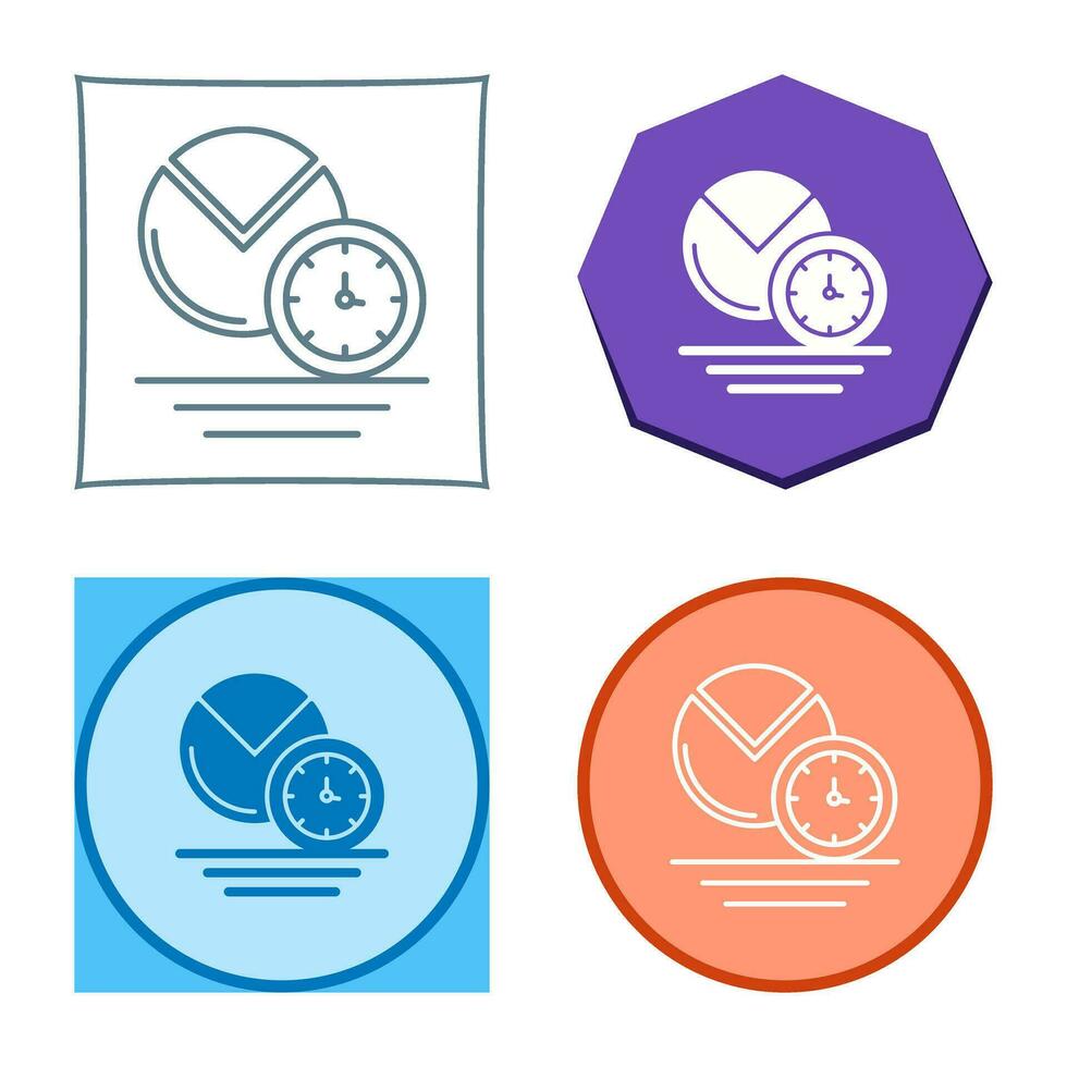 Pie Chart Vector Icon