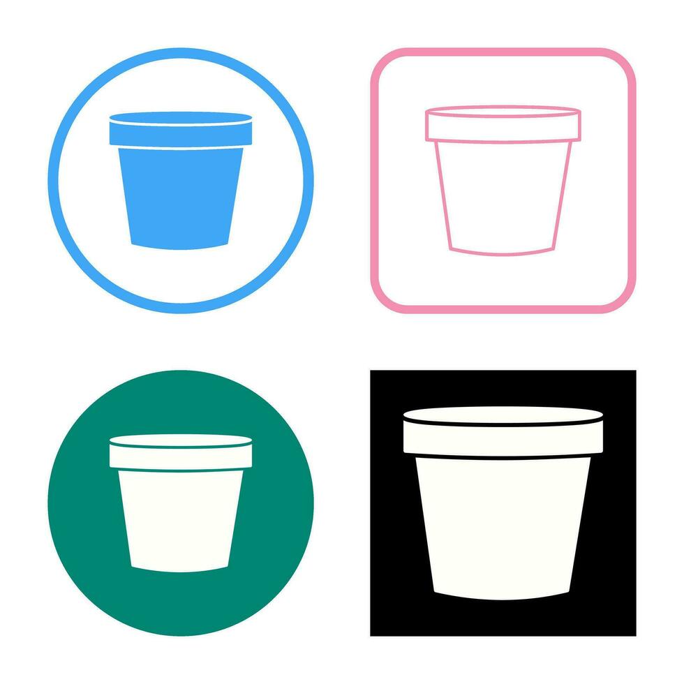 Plant Pot Vector Icon
