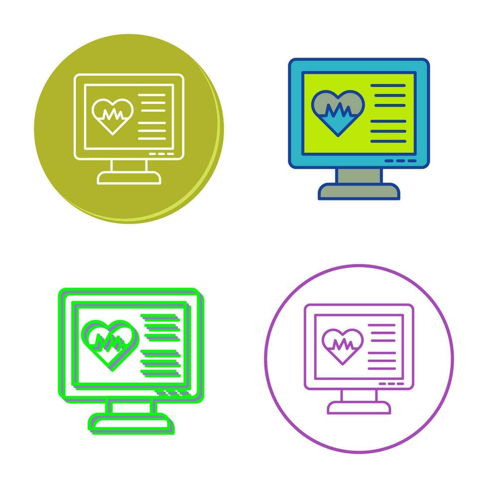 Cardiogram Vector Icon