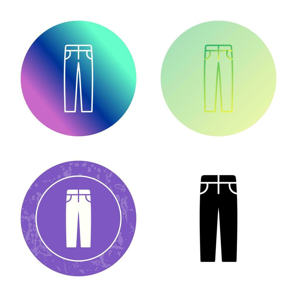 Men's Pants Vector Icon